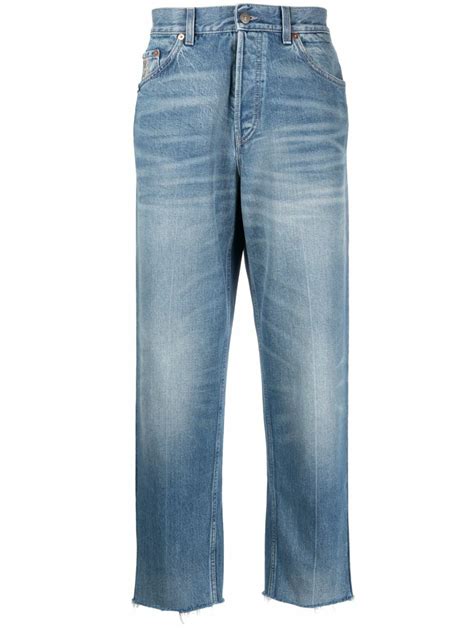 gucci 2 colori pantaloni|gucci denim jeans.